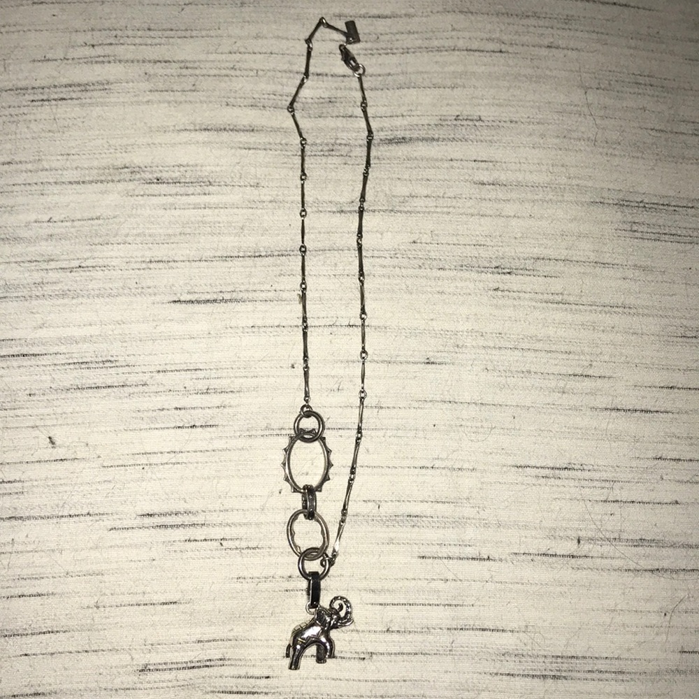 Elizabeth & James Elephant Necklace